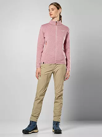 SALEWA | Veste polaire femme Puez Rocca PL | rosa